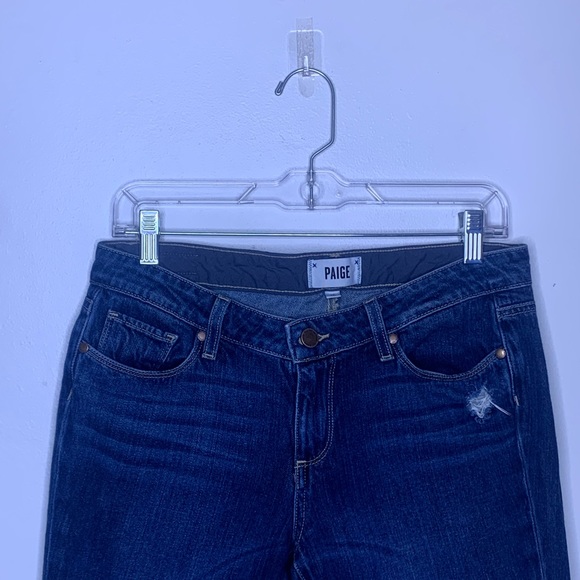 PAIGE Jimmy Jimmy Skinny Elia Destructed Jeans - Picture 3 of 16